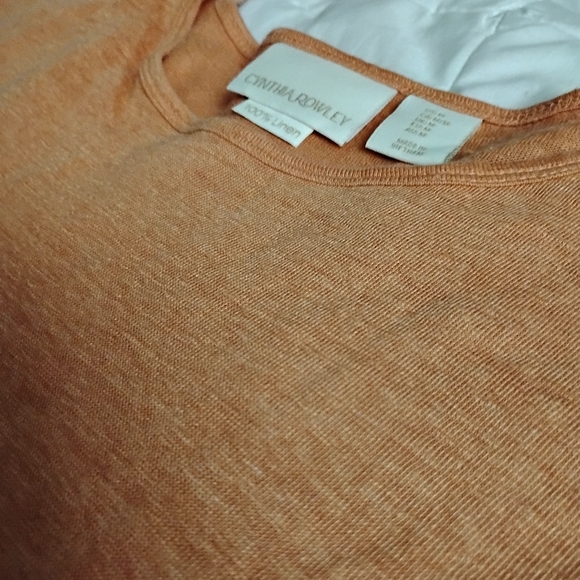 100% Linen Top - Picture 3 of 7